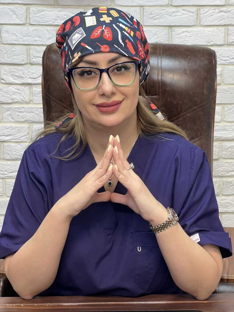 دکتر الها موسوی تزریق ژل به لبیا